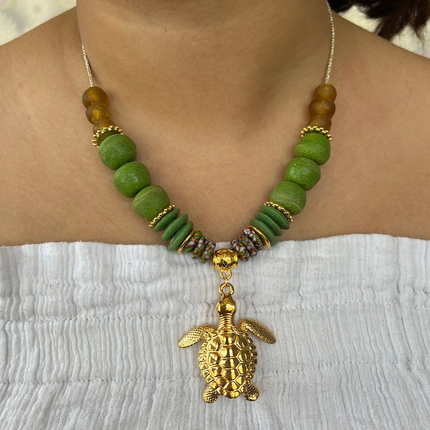 Timeless Nomad, statement ketting schildpad