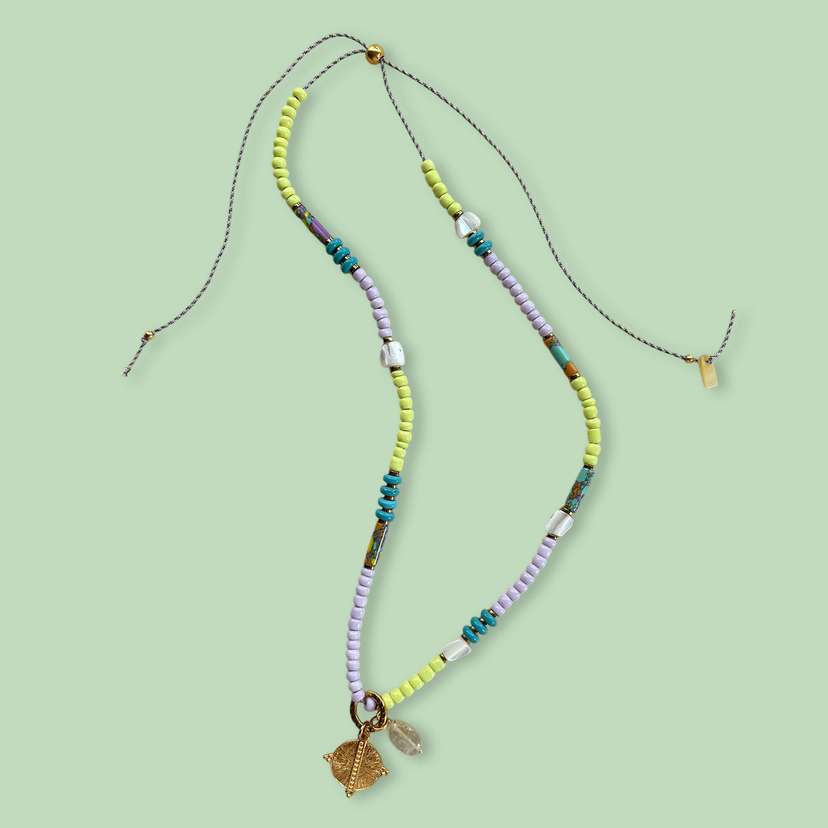 Heerlijke zomer ketting met hanger