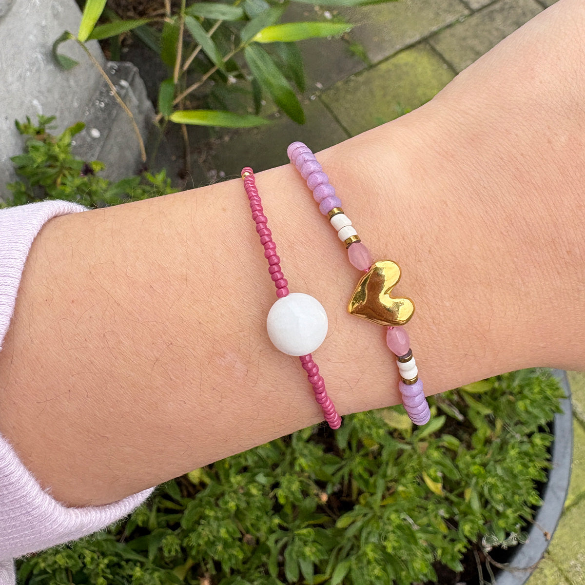 Armbandjes Tamara met ronde kraal