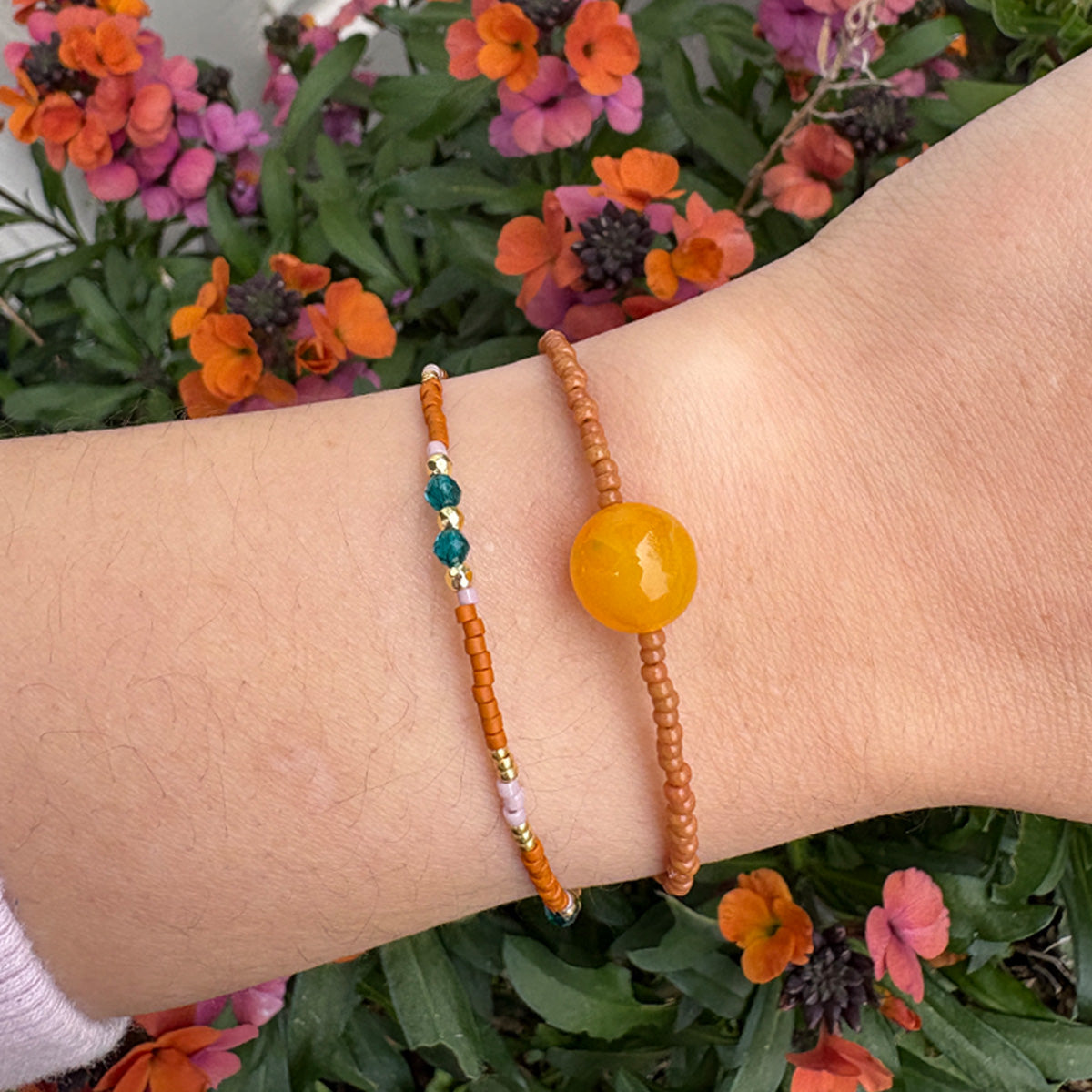 Armbandjes Tamara met ronde kraal