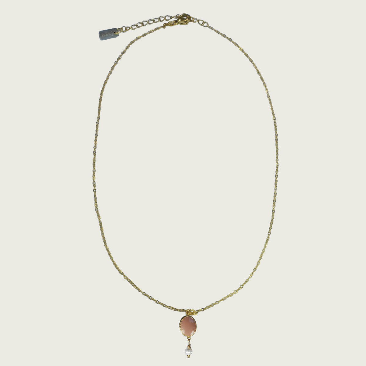 Basic Collection ketting met emaille hanger