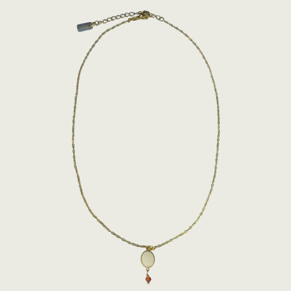 Basic Collection ketting met emaille hanger