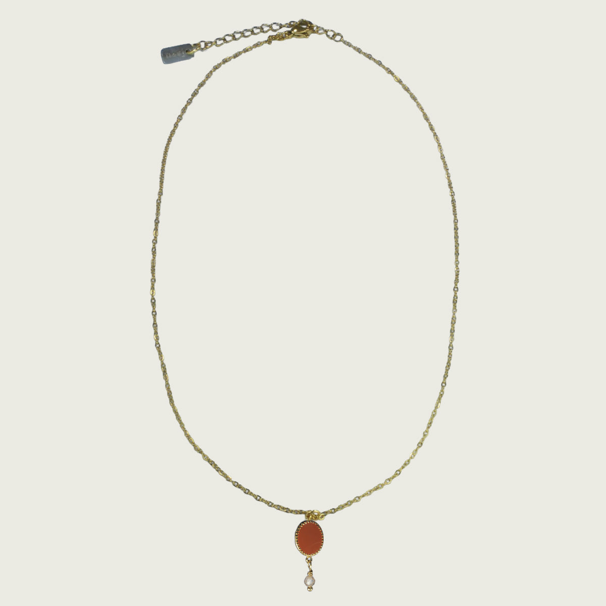 Basic Collection ketting met emaille hanger