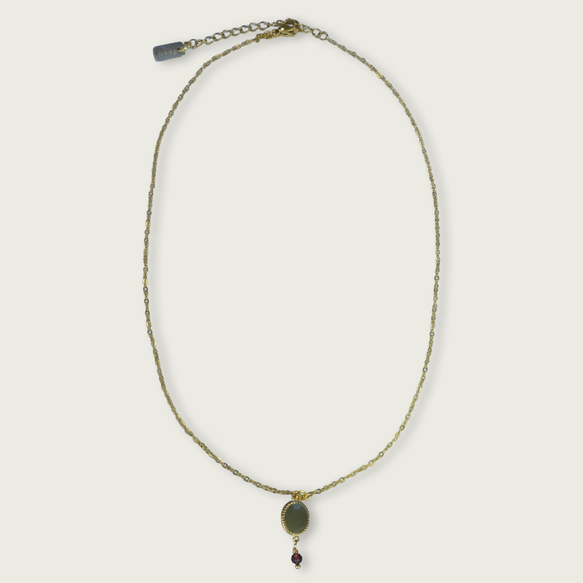Basic Collection ketting met emaille hanger