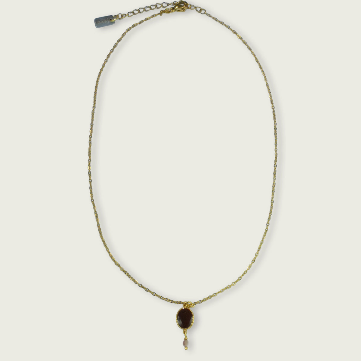 Basic Collection ketting met emaille hanger