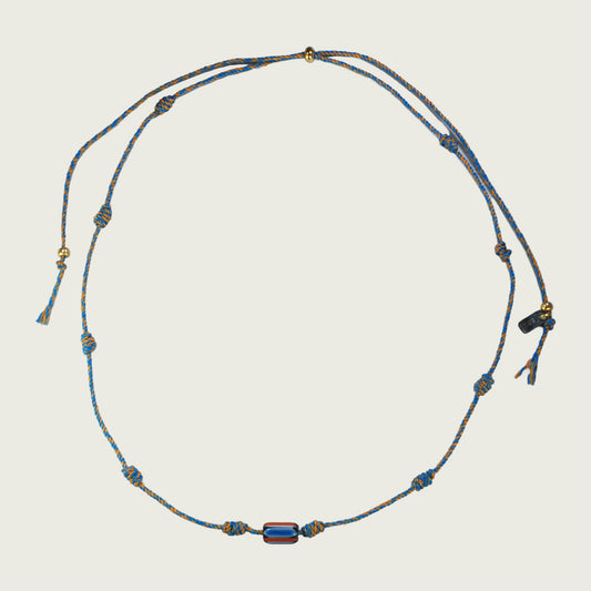 Touw ketting met Afrikaans element