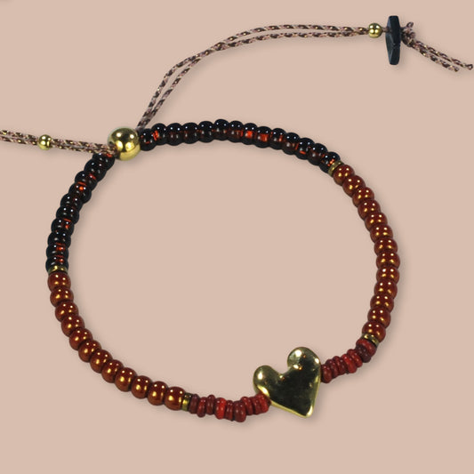 Handgemaakte armbanden met Afrikaanse kralen