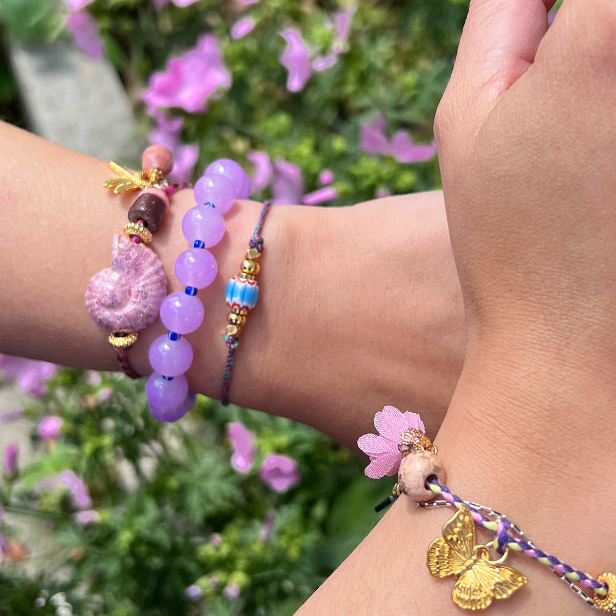 Armbandje met Afrikaans element