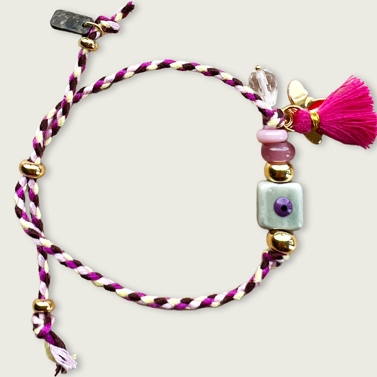 Unieke, handgemaakte armbandjes met evil eye