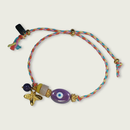 Unieke, handgemaakte armbandjes met evil eye