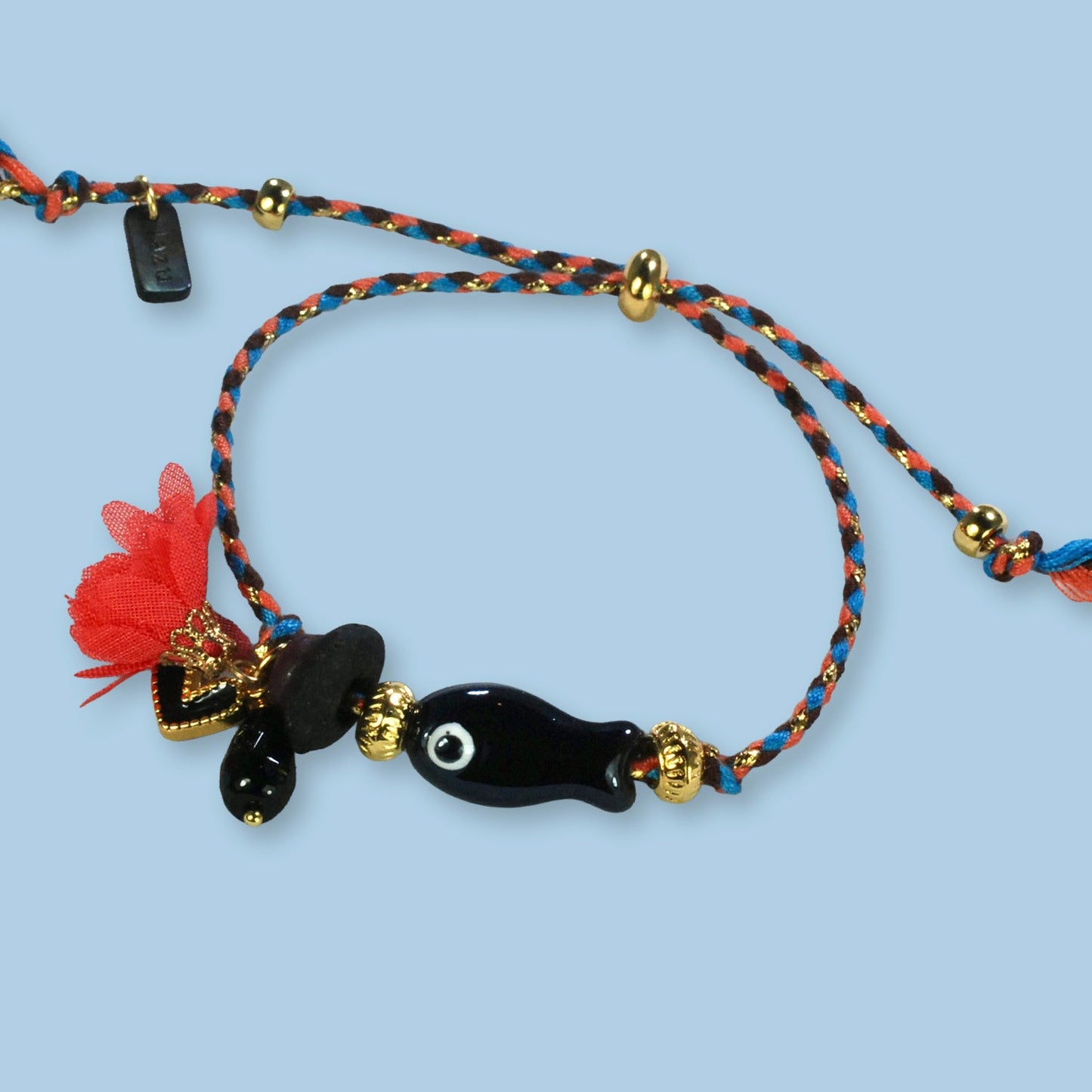 Unieke, handgemaakte armbandjes met keramiek visje