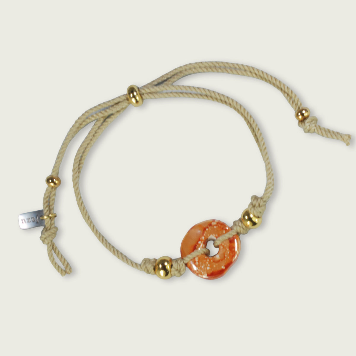 Handgemaakte armbandjes met Grieks keramiek element