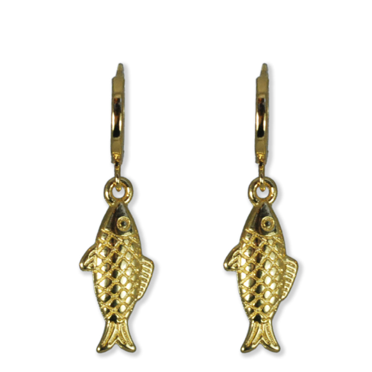 Ella Oorbellen, goldplated met charm