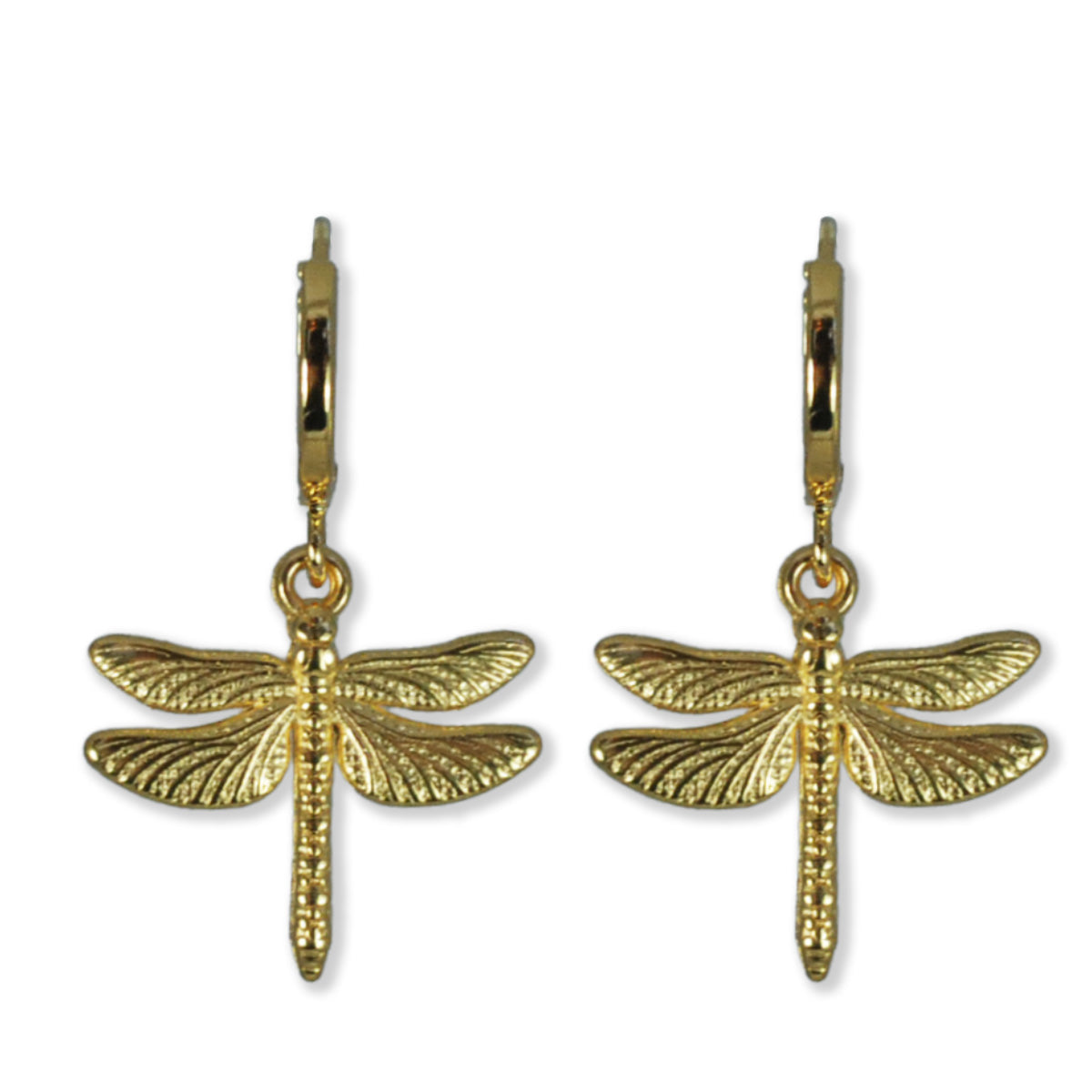 Ella Oorbellen, goldplated met charm