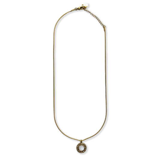 Ella necklace with mother of pearl pendant