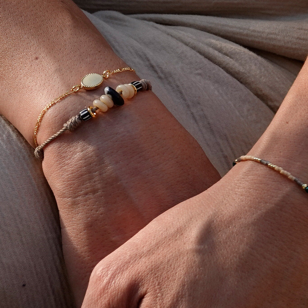 Katara armband op touw
