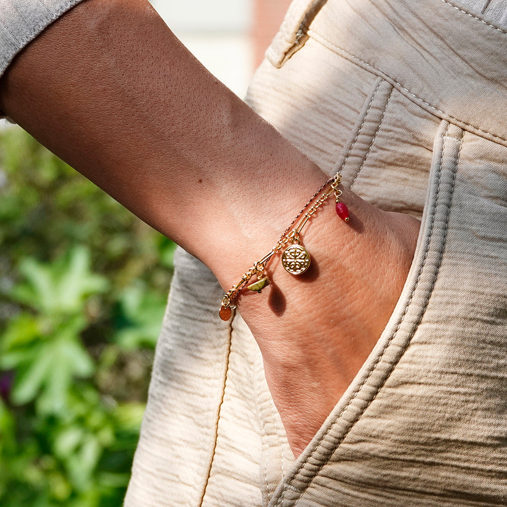 Melissa charm armband