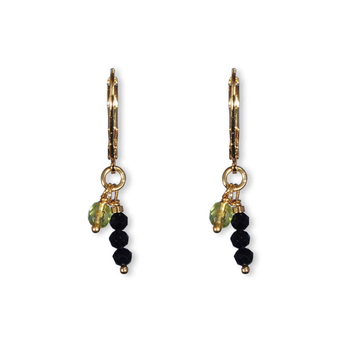 Nona oorbellen met semi-precious stones