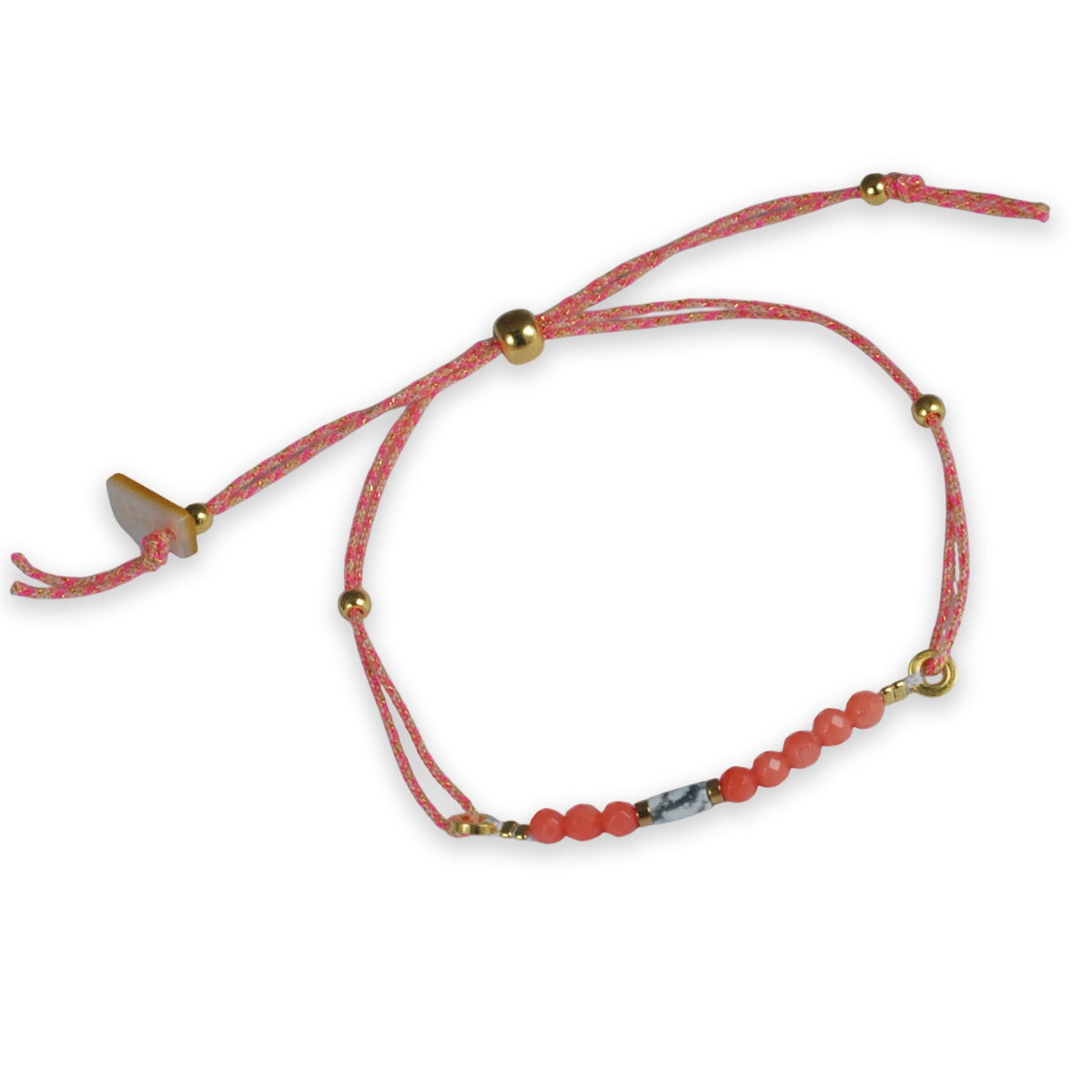 Nona bracelet with semi-precious stones