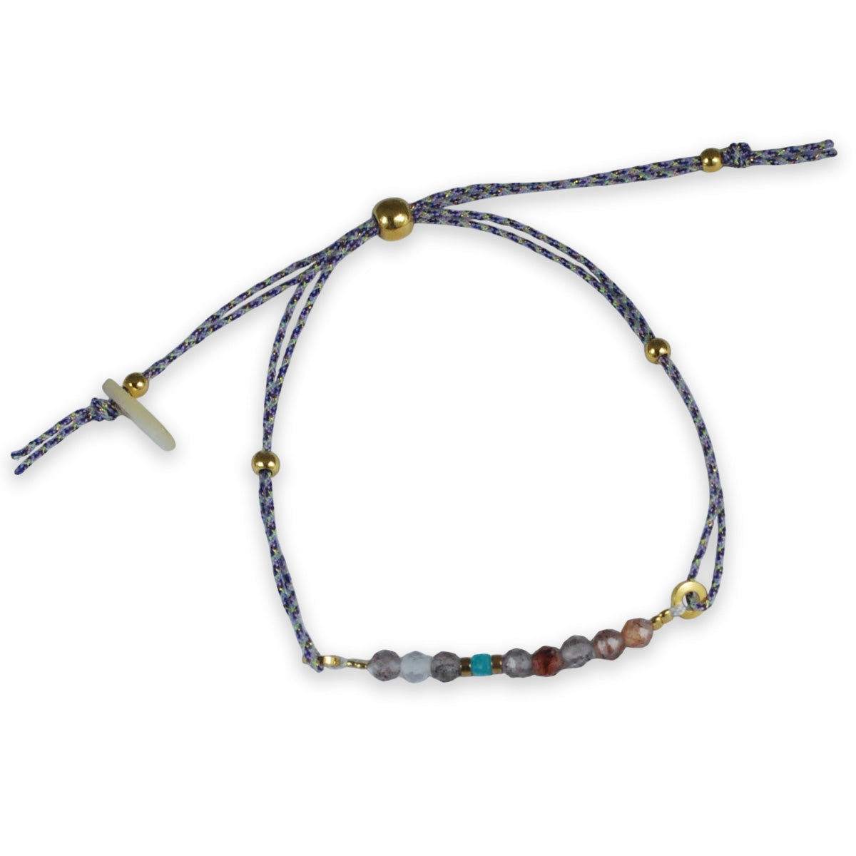 Nona bracelet with semi-precious stones