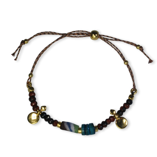 Nona bracelet with semi-precious stones