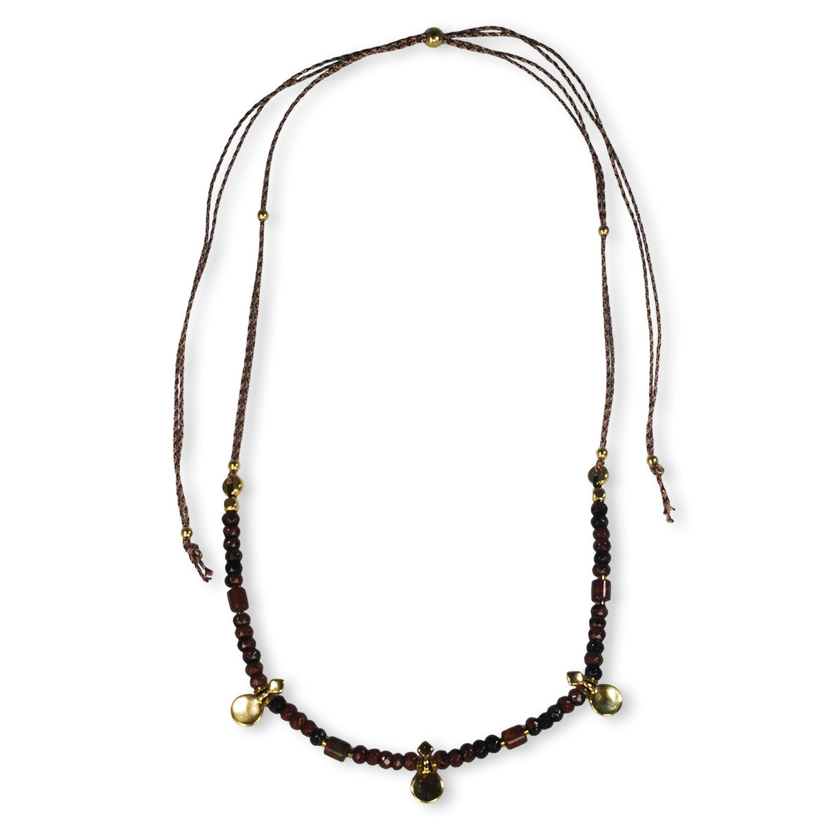 Nona Ketting met semi-precious kralen