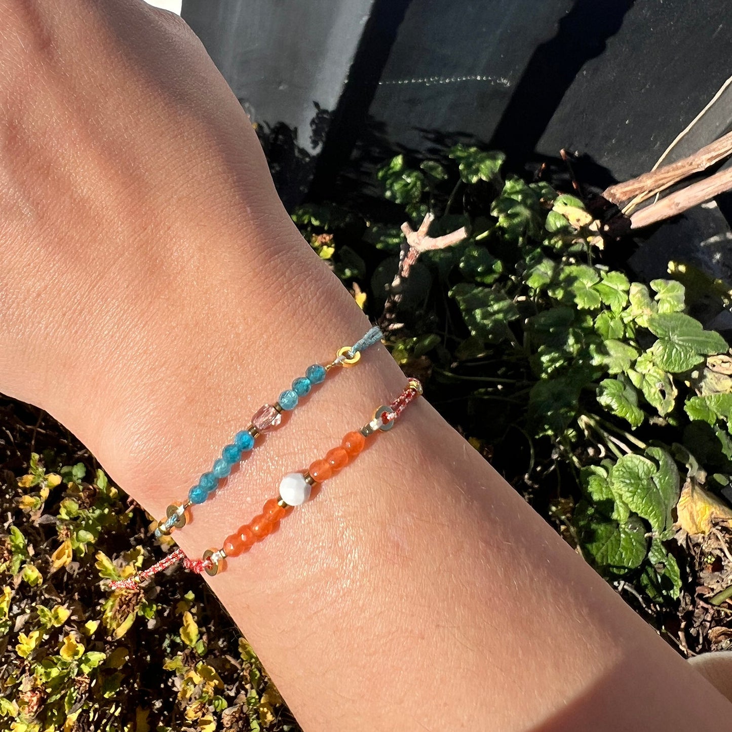 Nona Armband mit Halbedelsteinen