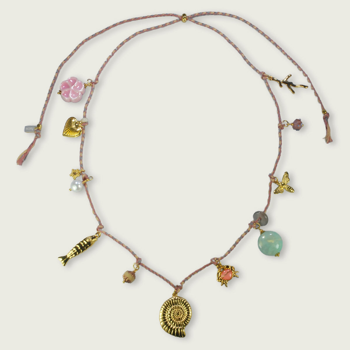 Charm ketting one of a kind