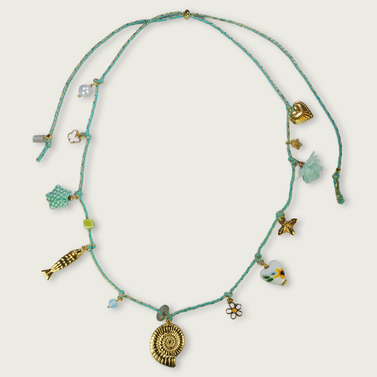 Charm ketting one of a kind
