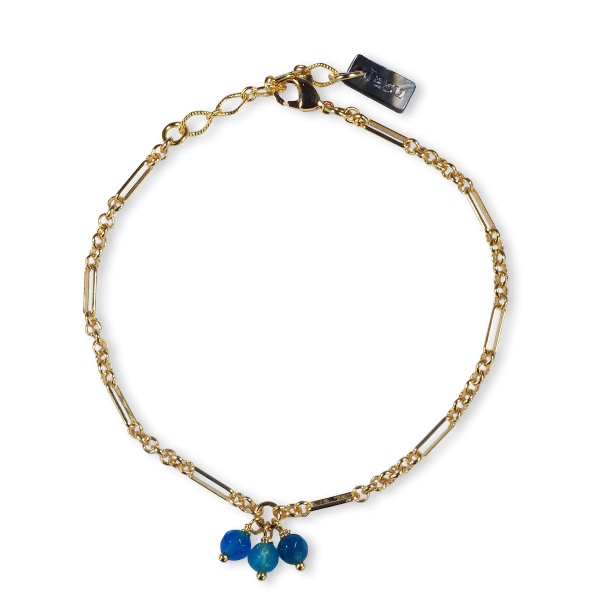 Nona earrings with semi-precious stones