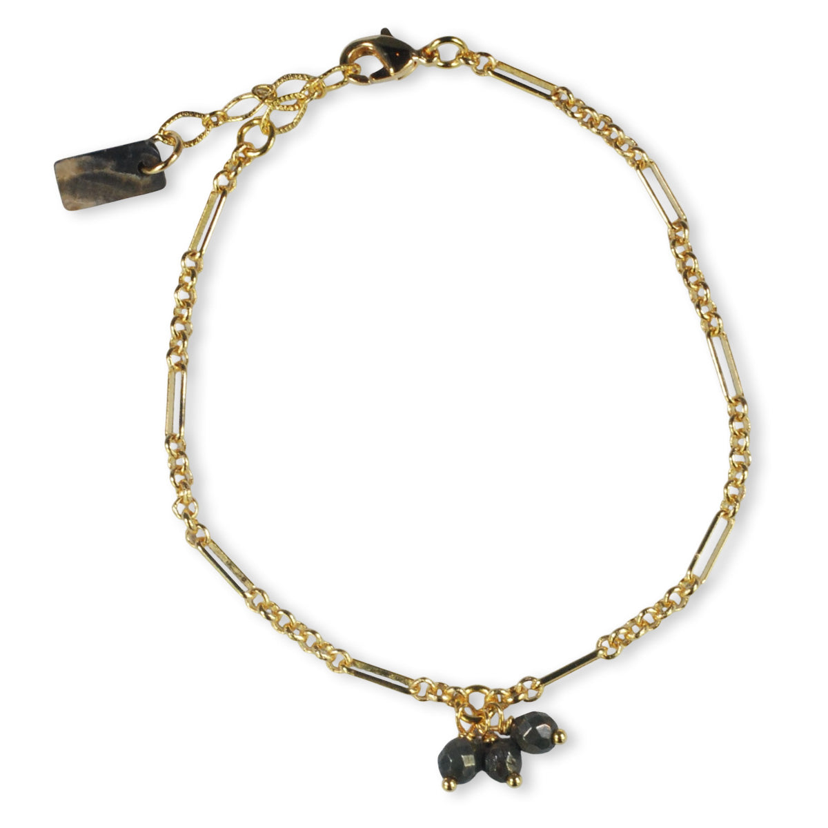 Nona earrings with semi-precious stones