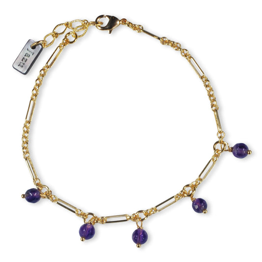Vida armband met semi-precious stones