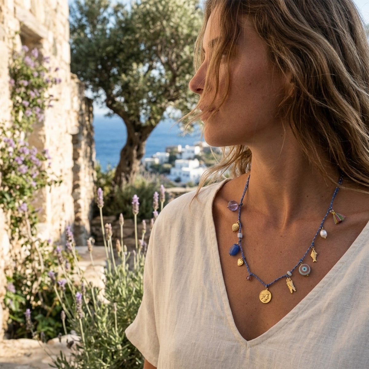 Charm ketting one of a kind