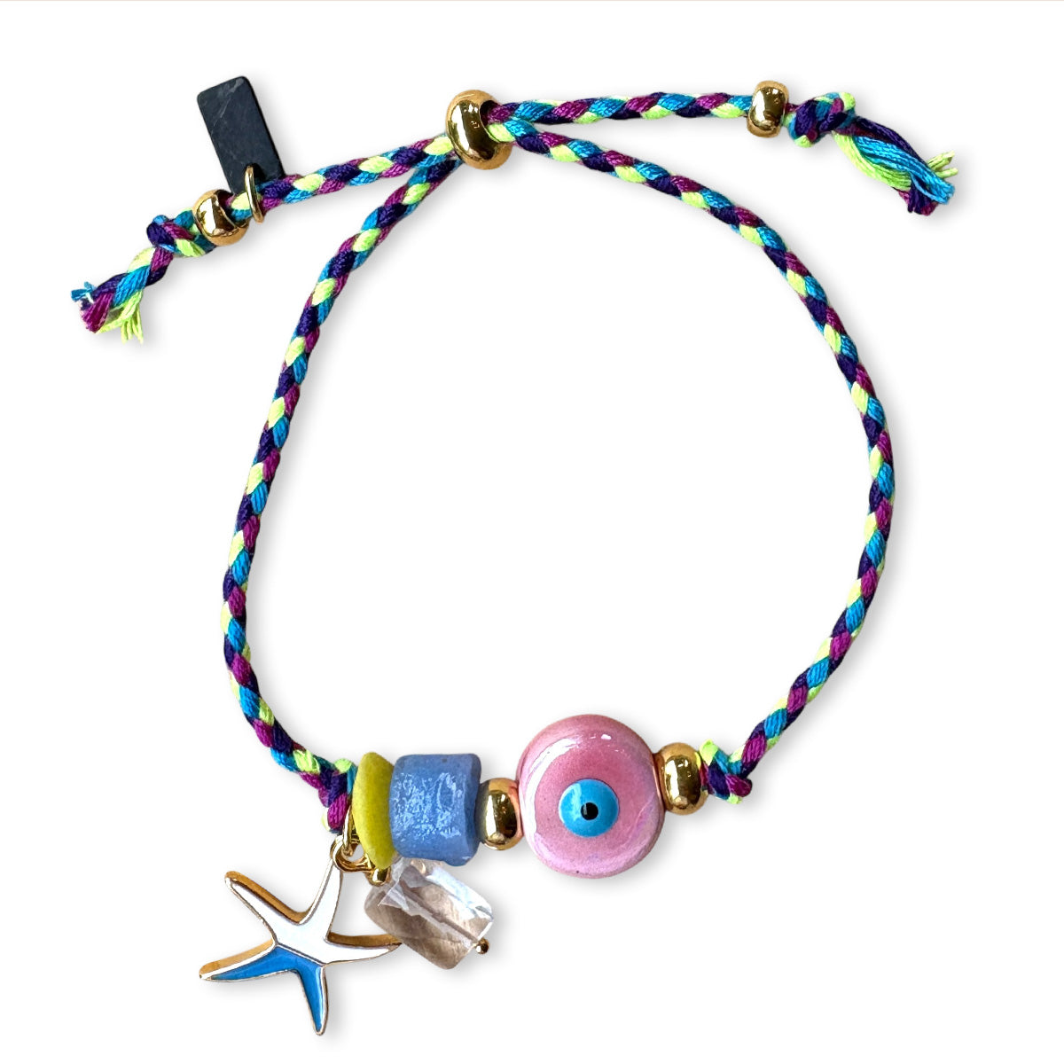 Unieke, handgemaakte armbandjes met evil eye