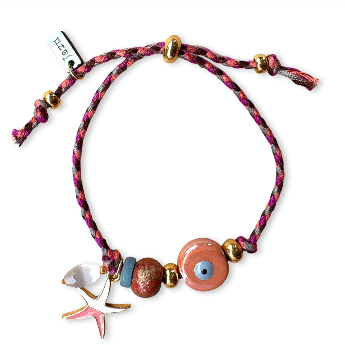 Unieke, handgemaakte armbandjes met evil eye